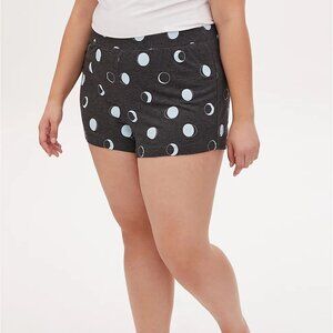 🆕 2X JERSEY MOON PRINT SLEEP SHORT